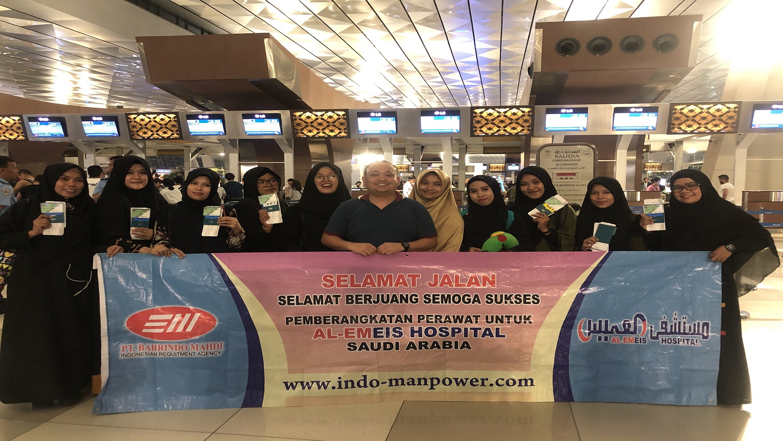 Al-Emeis Hospital Nurses Travel to Saudi Arabia